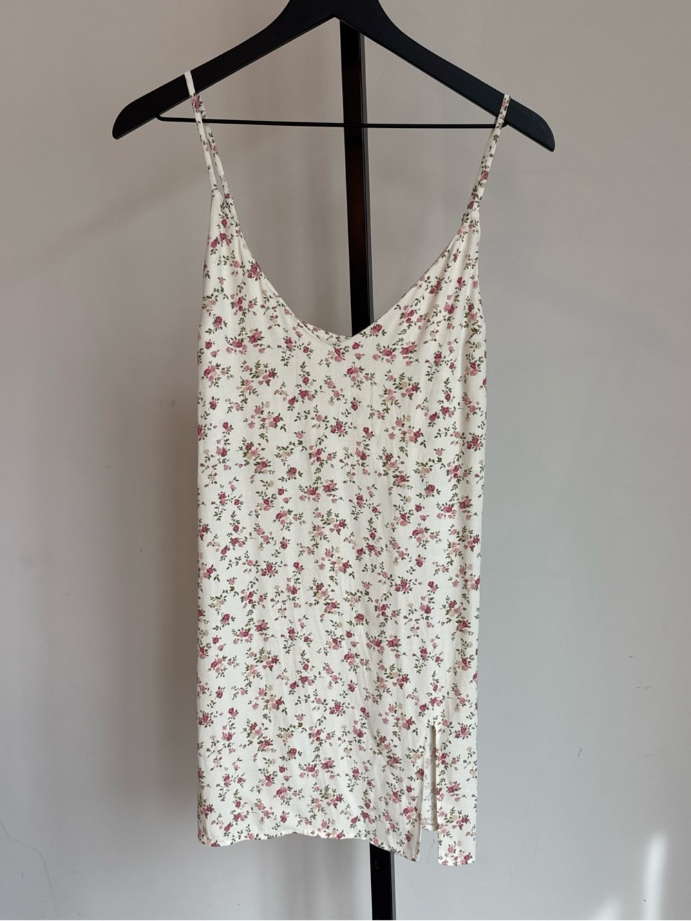 Reformation floral mini dress